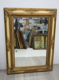 Ornate Vintage Mirror With Decorative Frame-44'h X 35.5'w