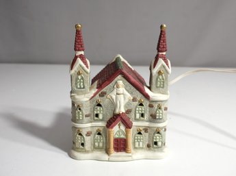 Dickens Collectables Sugar Creek County Lighted Porcelain House-no Box