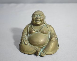 Vintage Brass Buddha Statue 4'