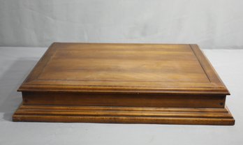 Vintage Lined Wooden Presentation Case