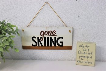 Pair Of Decorative Signs