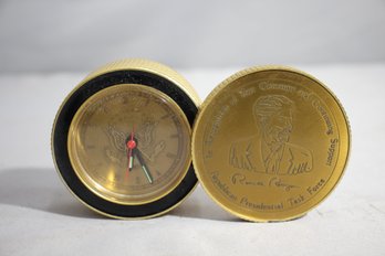 Ronald Reagan Presidential Task Force Commemorative Clock
