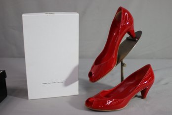 Marc By Marc Jacobs Red Patten Leather Size 10.5 Shoes