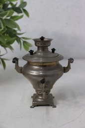 Vintage Russian Miniature Samovar Tea Pot Urn