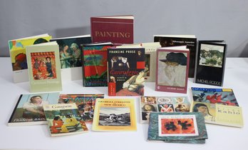 Group Lot Of Art Books From Bacon To O'Keeffe To Klimt To Kahlo And More