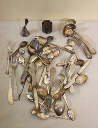 Group Lot Of Silver Plate