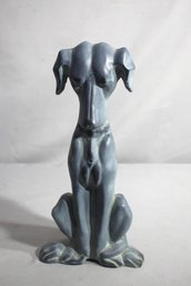 Virginia Metalcrafters Cast Iron Canine Figurine - A Stoic Companion