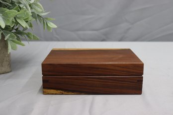 Handcrafted By Louis Pronsky Teak Box