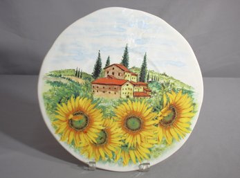 Sur La Table Tuscany Sunflower Serving Platter