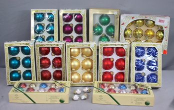 Group Lot Of Christmas Ornaments