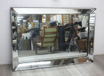 Large Art Deco Wall Mirror