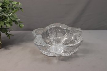 Orrefors Crystal  Ashtray / Candy Dish