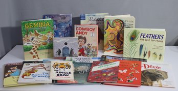 Group Lot Of Children's Books For Arts, Stories, And Culture