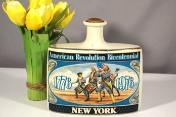 American Revolution Bicentennial Edition Texas From 1976 Decanter- Empty