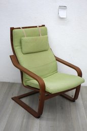 Green Ikea Poang Chair