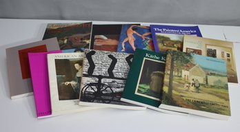 Group Lot Of Eleven Art Books On American And European Artists