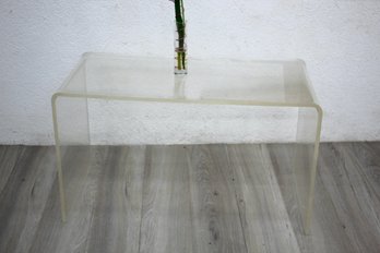 Clear Acrylic Coffee Table