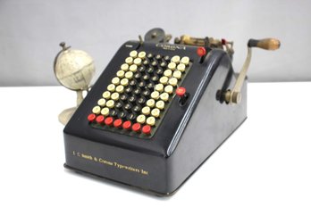 LC Smith & Corona Vintage Antique Adding Machine