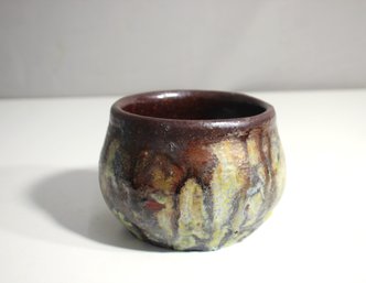 Signed  Fiore  Pottery Bowl