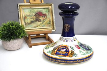 Pussers British Navy Rum Nelson Ships Decanter