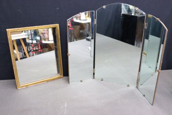 2 Vintage Mirrors