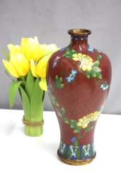 Chinese Cloisonn Vase