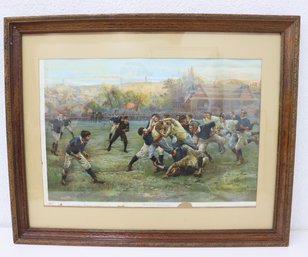 Framed Print ' Foot  Ball '  Some Losses