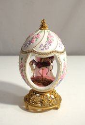 Franklin Mint House Of Faberge Musical Carousel Egg