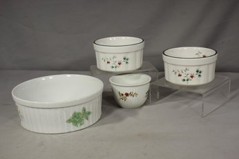 Collection Of Vintage Porcelain Oven-to-Table Serveware