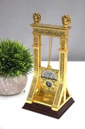 Vintage Guillotine Ornate Medusa Table Cigar Cutter