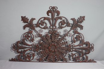 Stylized Radiant Aureole Iron Wall Ornament