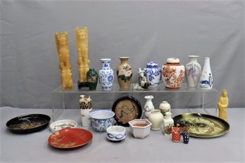 Collection Of Chinese Porcelain Vases And More