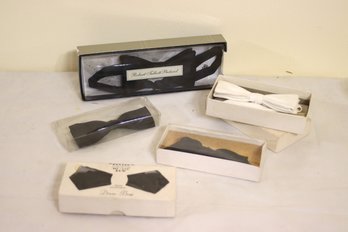 5 Vintage Boxed Bowties