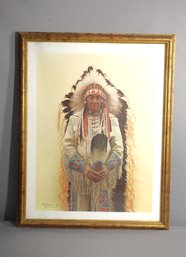 'Chief's Honor' - Limited Edition Print By James Bama, Signed And Numbered 212/1000