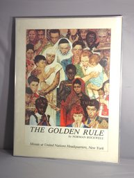 'The Golden Rule' By Norman Rockwell - United Nations Mosaic Poster