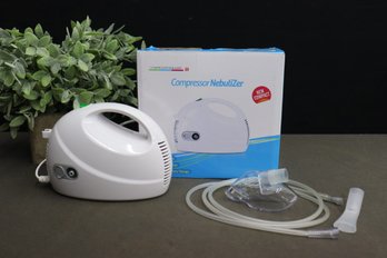 Compact Compressor Nebulizer In Working Condition With Box