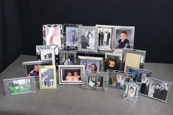 Big Happy Group Lot Of Photo Frames - Various Sizes, Materials, Colors Etc