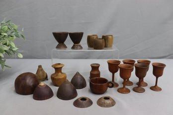 Group Lot Wooden Items