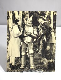 Vintage 1939 'The Wizard Of Oz' Photo Print  Featuring Judy Garland, Jack Haley, & Ray Bolger