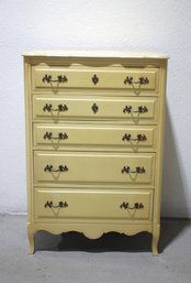 Taylor Made Classic' - Vintage Jamestown, NY, Yellow Chest Of Drawers