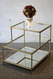 Triple Layered Gold Table