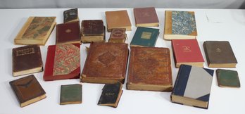 Group Lot Of 20 Antique And Collectible Books