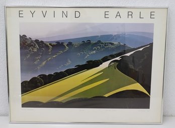 Silent Shadows By Eyvind Earle Framed Art Poster, 1981