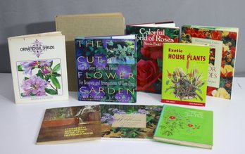Group Lot Of 9 Books On Gardens And Landscape
