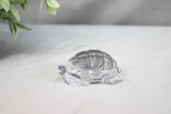 Baccarat Crystal Turtle