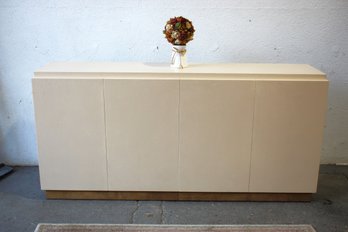 Modern Office Console With A Pull Out Desk