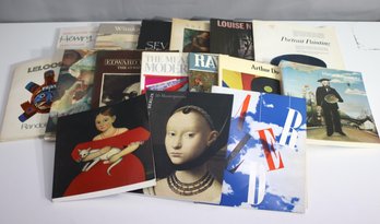 Group Lot Of 16 Art Style Books,  Art Theory Books And Museum Exhibition Catalogs