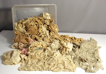 Group Lot Of Vintage Lace