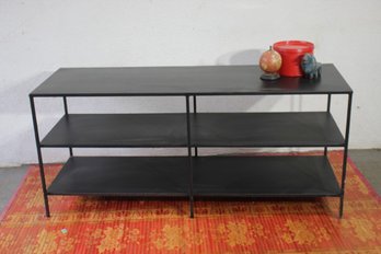 Metal Slim Media Console