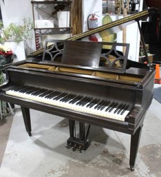 Hardman Baby Grand Piano-brown